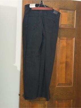 American Eagle Outfitters Black Wide-Leg Jeans